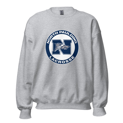 Classic | Sweatshirt | North Paulding Lacrosse | Badge Logo