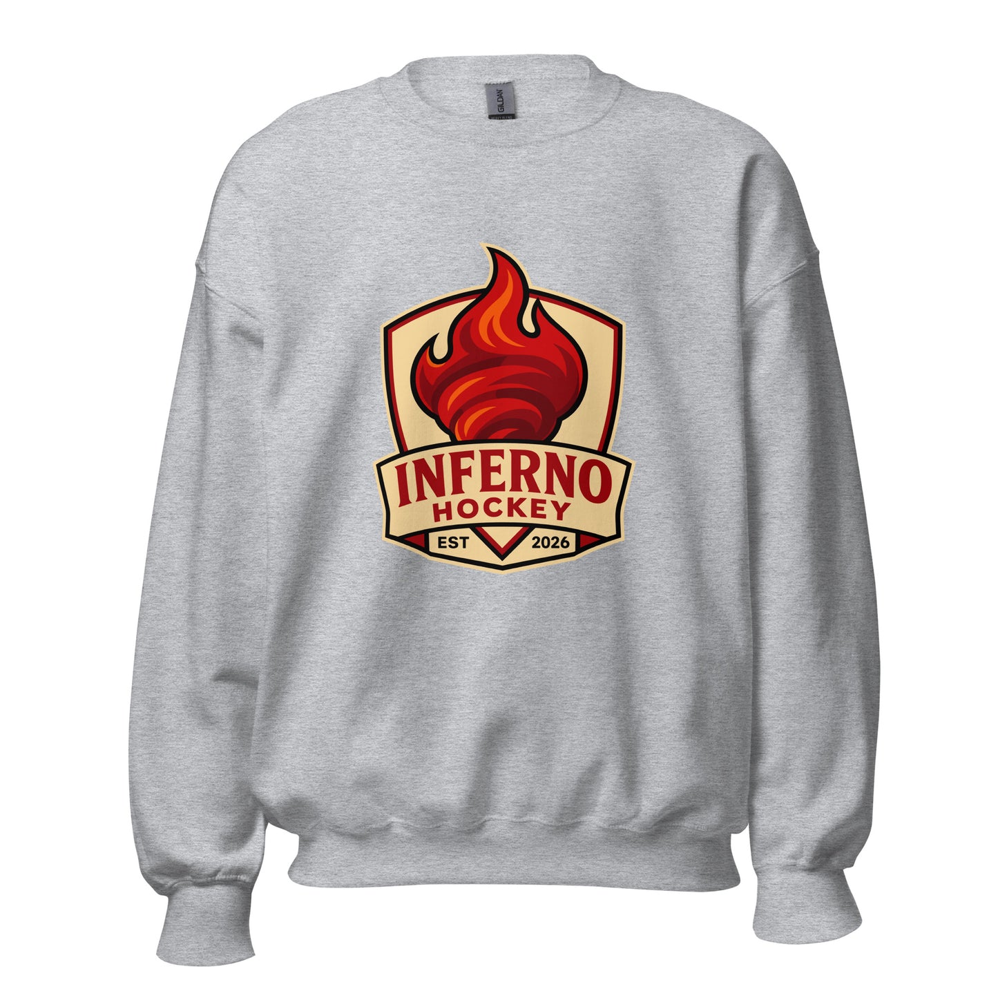 Classic | Sweatshirt | Inferno Hockey | Crest Logo