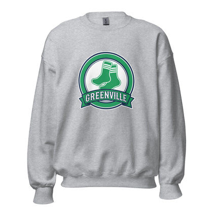 Classic | Sweatshirt | Greenville Sox | Badge Logo