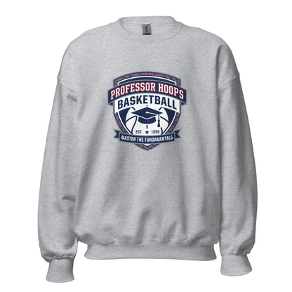 Classic | Sweatshirt | Professor Hoops Basketball | Crest Logo