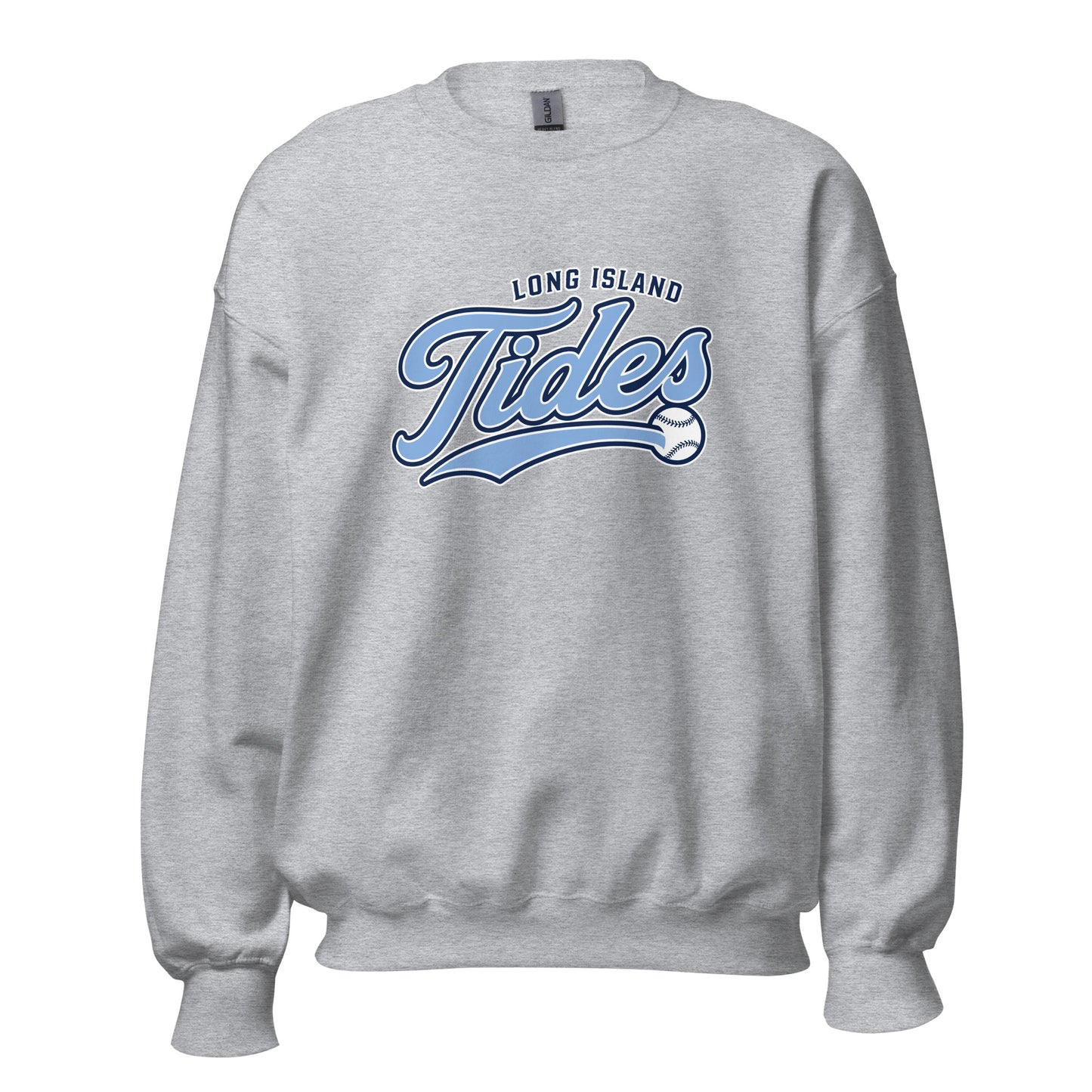 Classic | Sweatshirt | Long Island Tides Baseball | Athletics Logo
