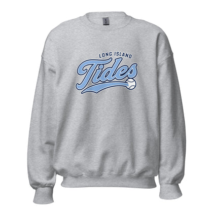 Classic | Sweatshirt | Long Island Tides Baseball | Athletics Logo