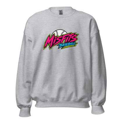 Classic | Sweatshirt | Misfits Baseball | Athletics Logo
