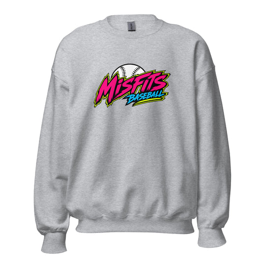 Classic | Sweatshirt | Misfits Baseball | Athletics Logo
