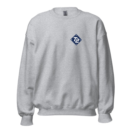 Classic | Sweatshirt | Texas Turn Two Baseball | Crest Logo