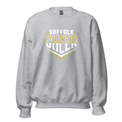 Classic | Sweatshirt | Suffolk University Cheerleading | Emblem Logo