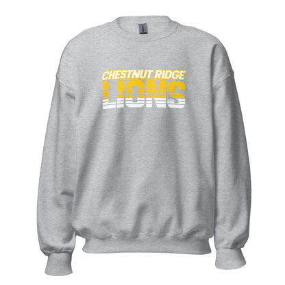 Classic | Sweatshirt | Chestnut Ridge Lions Football | Script Logo