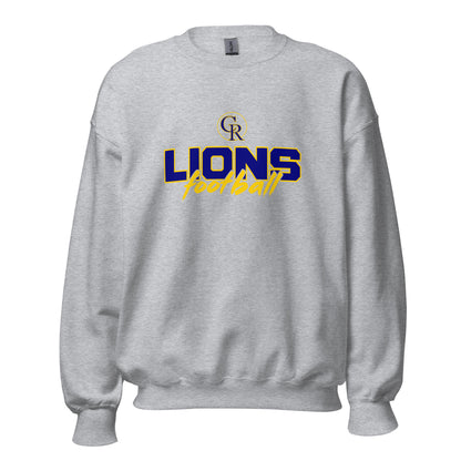 Classic | Sweatshirt | Chestnut Ridge Lions Football | Vanguard Logo