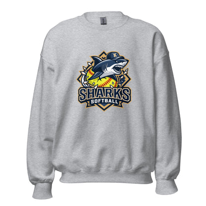 Classic | Sweatshirt | Sharks Diamond Sports | Crest Logo