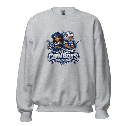 Classic | Sweatshirt | Hyde Park Cowboys | Vanguard Logo