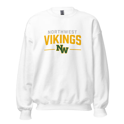 Classic | Sweatshirt | Northwest High School | Vikings Logo