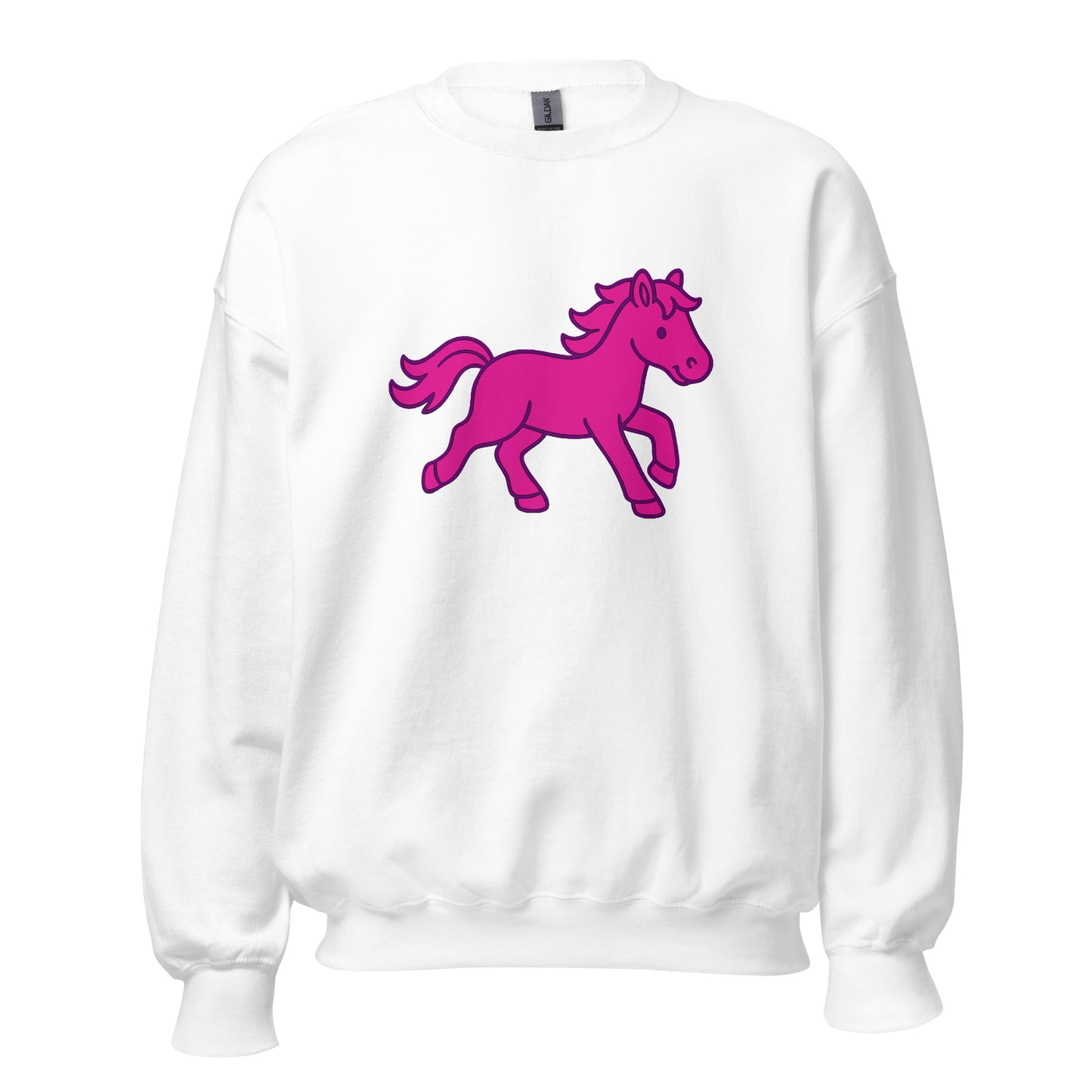 Classic | Sweatshirt | Pink Pony Athletic Club | Mascot Logo