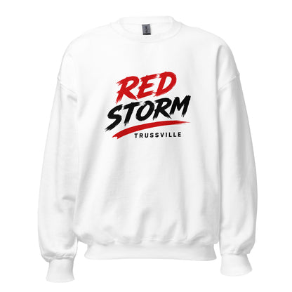 Classic | Sweatshirt | Red Storm | Modern Script Logo