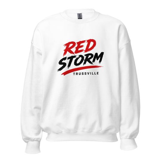 Classic | Sweatshirt | Red Storm | Modern Script Logo