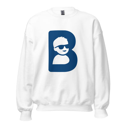 Classic | Sweatshirt | Brave Like Ben | Blue Maverick Logo