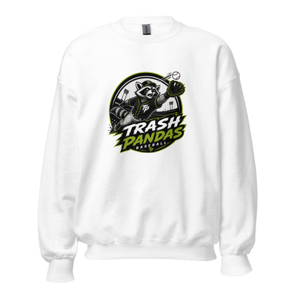 Classic | Sweatshirt | Trash Pandas Baseball Organization | Emblem Logo