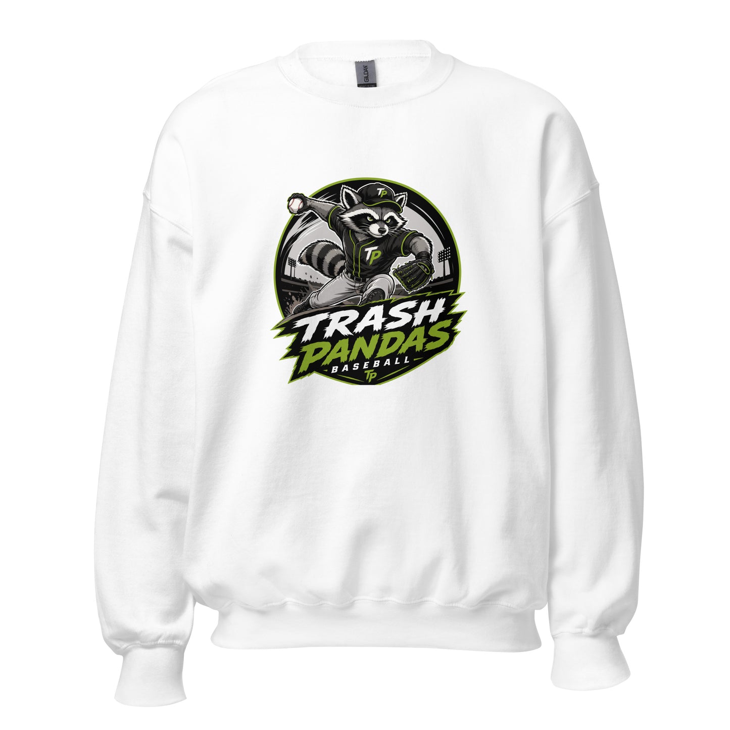 Classic | Sweatshirt | Trash Pandas Baseball Organization | Vanguard Logo