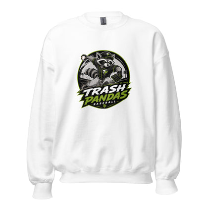 Classic | Sweatshirt | Trash Pandas Baseball Organization | Vanguard Logo