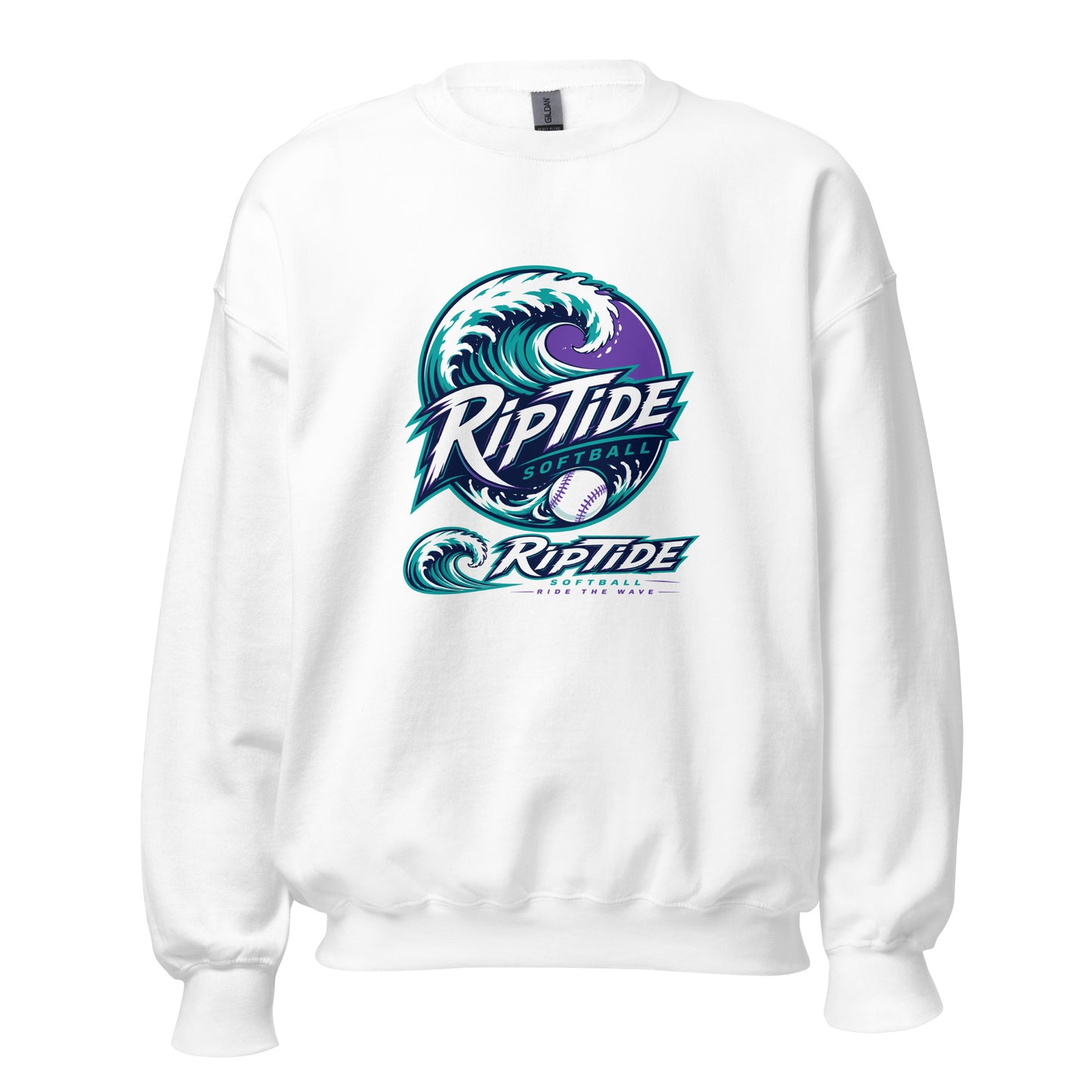 Classic | Sweatshirt | RipTide Softball | Crest Logo