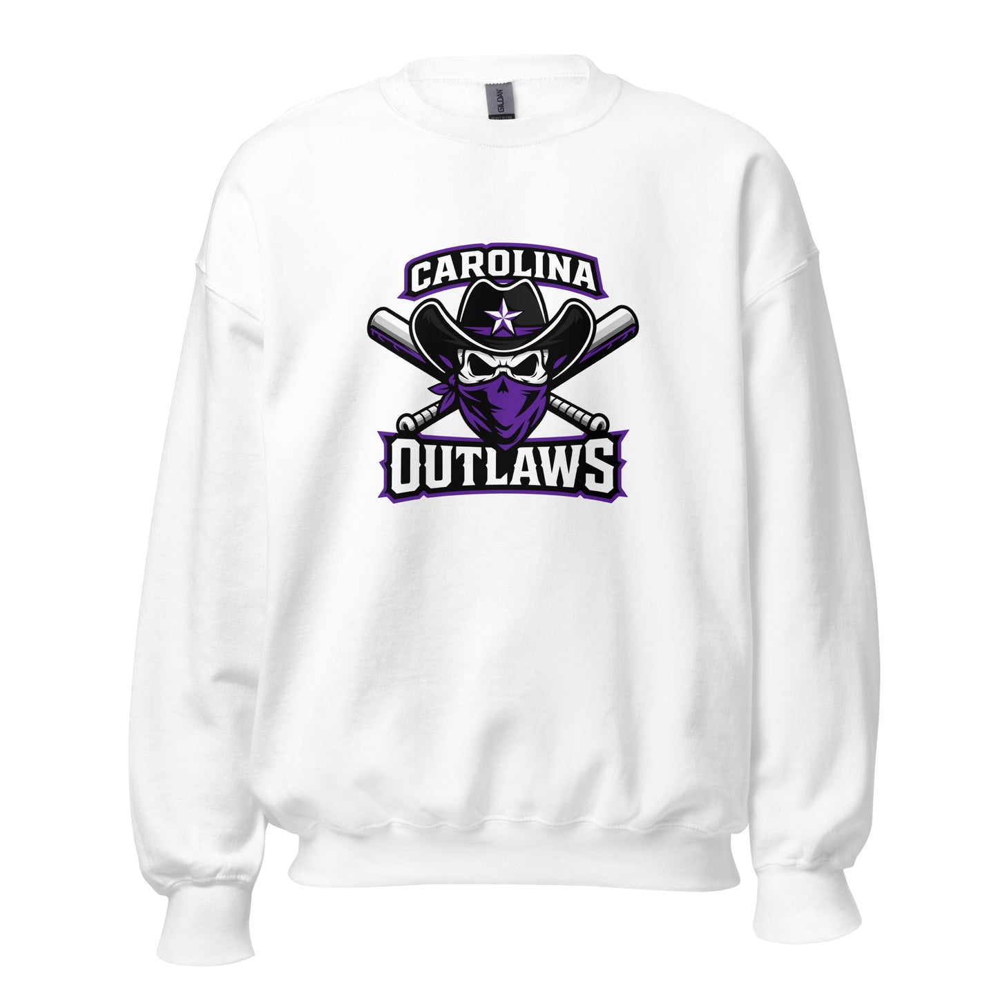 Classic | Sweatshirt | Carolina Outlaws Baseball | Crest Logo