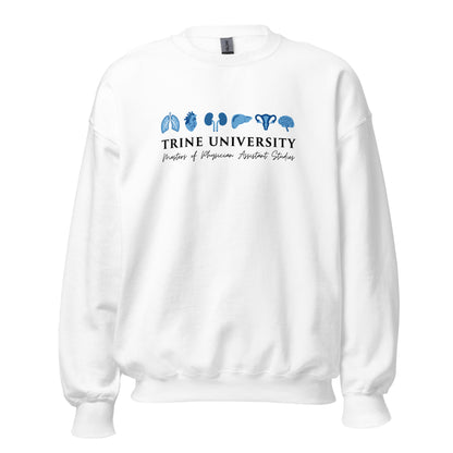 Classic | Sweatshirt | Trine PA program | Modern Script Logo