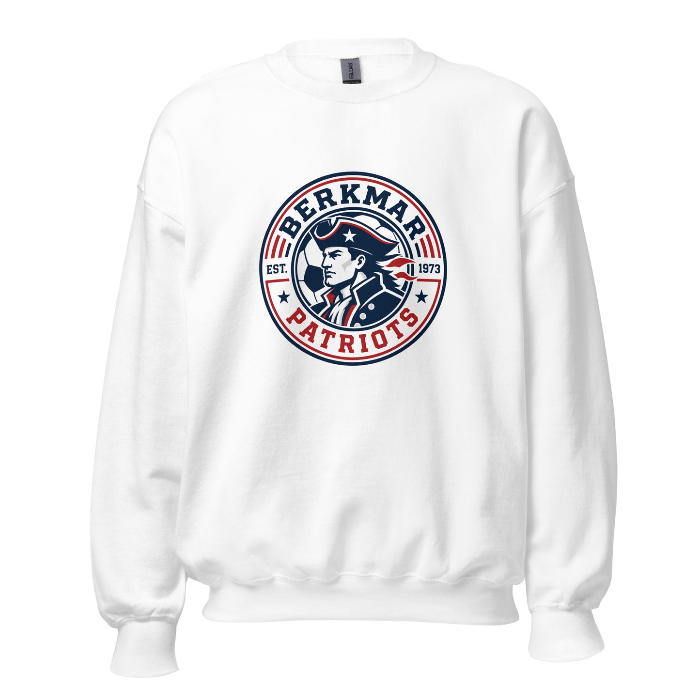 Classic | Sweatshirt | Berkmar High School Soccer | Badge Logo