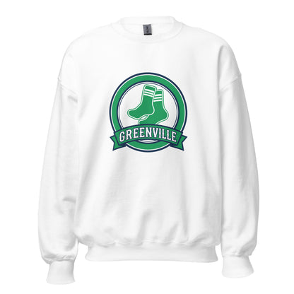 Classic | Sweatshirt | Greenville Sox | Badge Logo