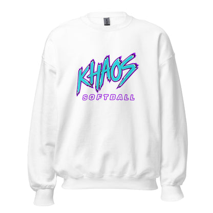 Classic | Sweatshirt | Khaos Softball | Atlhetics Logo