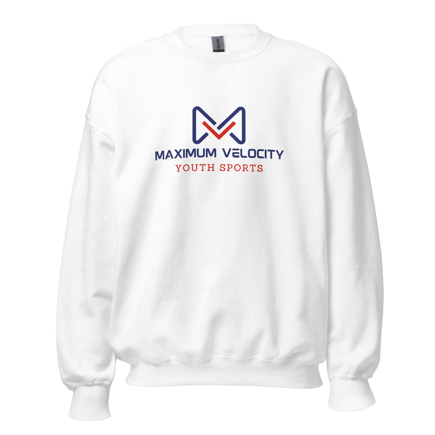 Classic | Sweatshirt | Maximum Velocity Youth Sports | Emblem Logo
