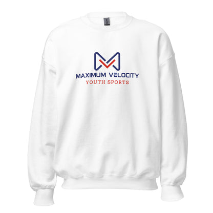 Classic | Sweatshirt | Maximum Velocity Youth Sports | Emblem Logo