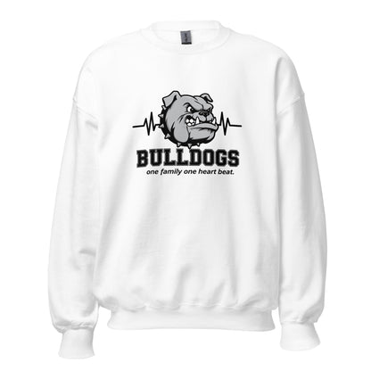 Classic | Sweatshirt | Celina Recreational Football Black | Bulldogs Crest Logo