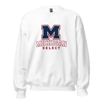 Classic | Sweatshirt | Michigan Select Baseball | Emblem Logo
