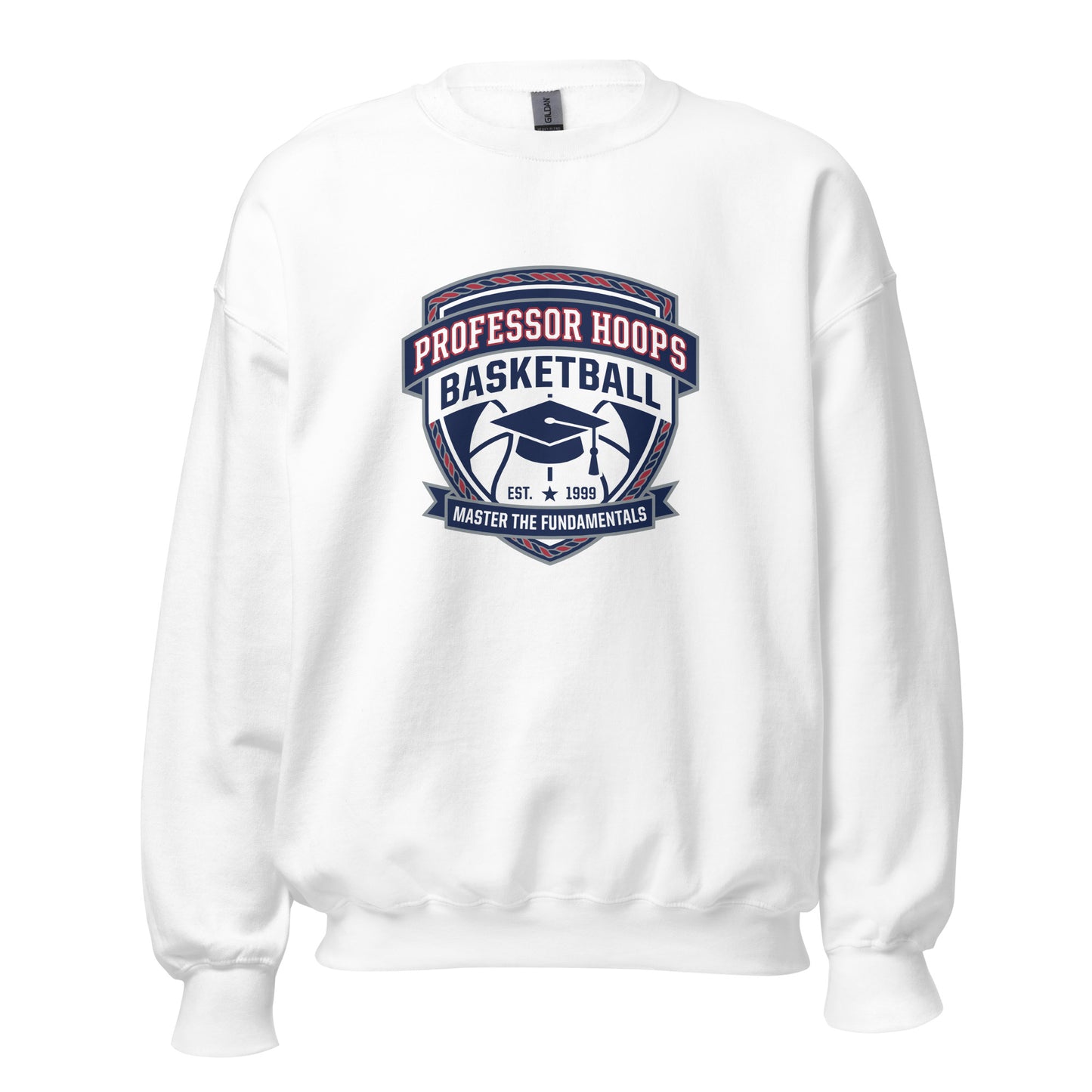 Classic | Sweatshirt | Professor Hoops Basketball | Crest Logo