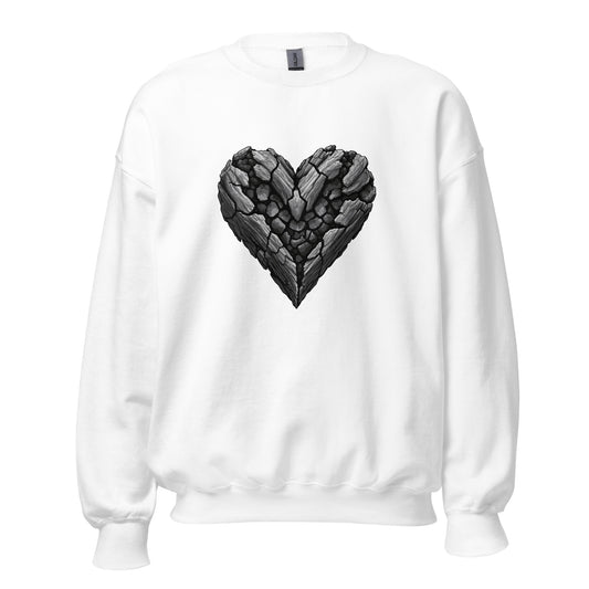Classic | Sweatshirt | Obsidian Heartbeat | Emblem Logo