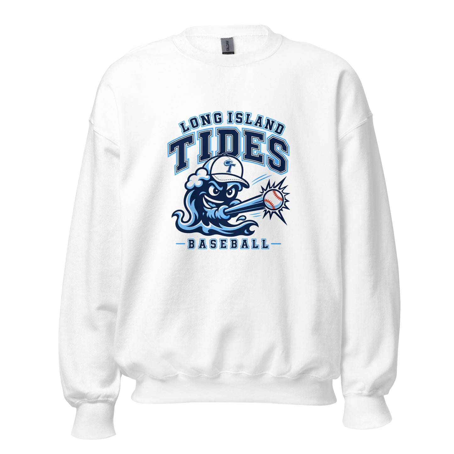 Classic | Sweatshirt | Long Island Tides Baseball | Valor Logo