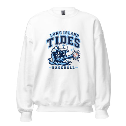 Classic | Sweatshirt | Long Island Tides Baseball | Valor Logo