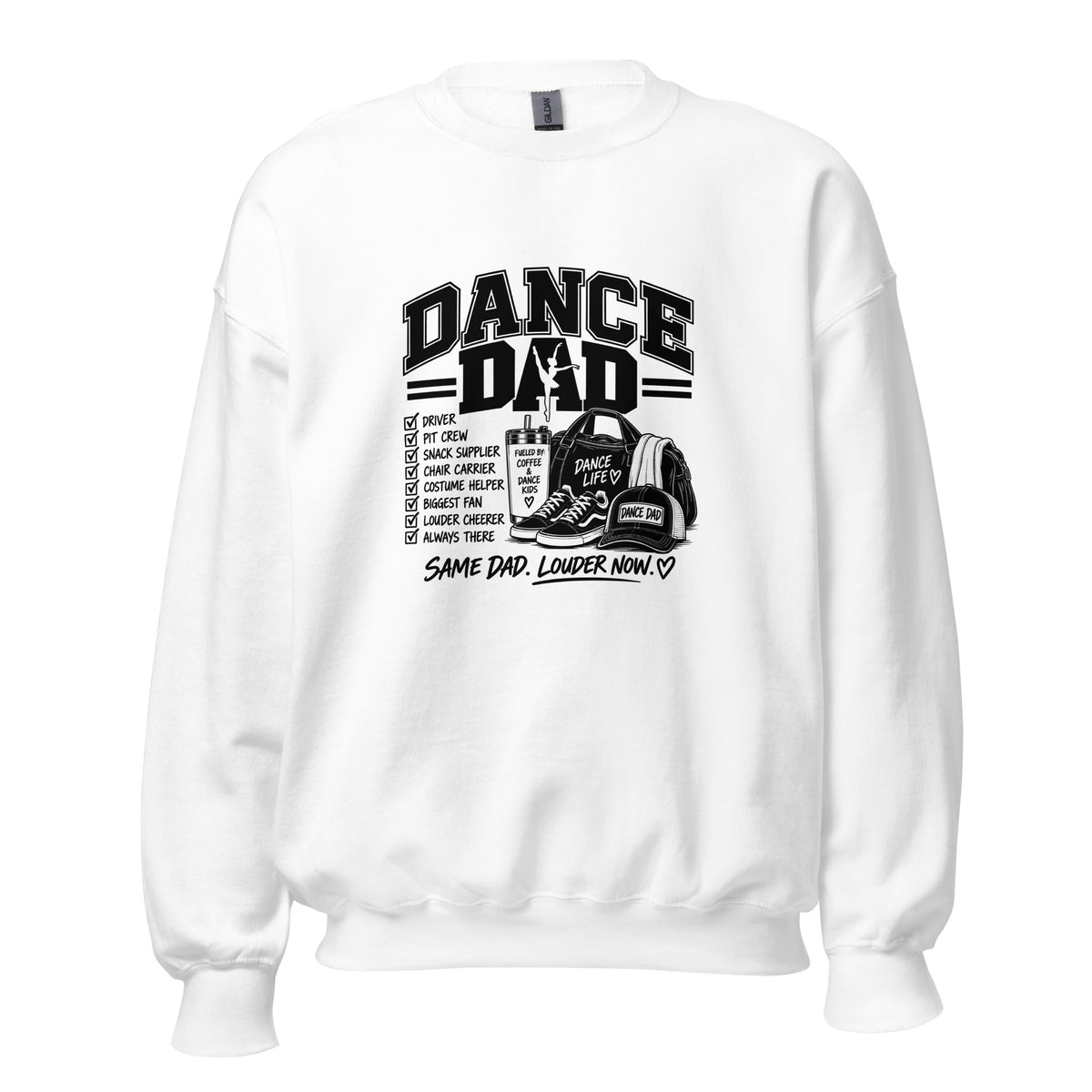 Classic | Sweatshirt | Dance Life | Dad Crest Logo