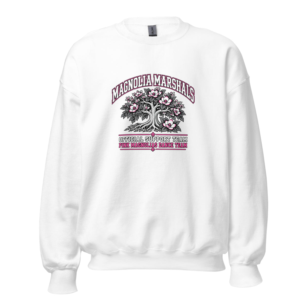 Classic | Sweatshirt | Pink Magnolias Dance | Crest Logo