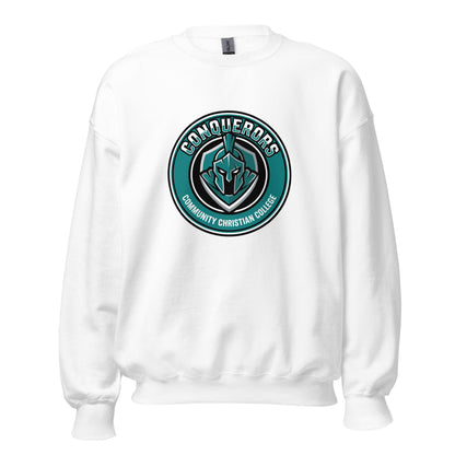 Classic | Sweatshirt | Community Christian College | Badge Logo