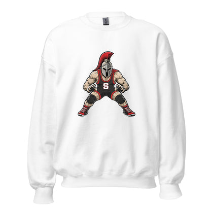 Classic | Sweatshirt | Spartan Wrestling Club | Mascot Logo