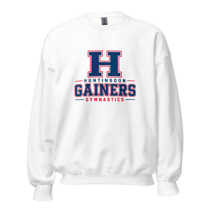 Classic | Sweatshirt | HCC Gymnastics | Gainers Emblem Logo