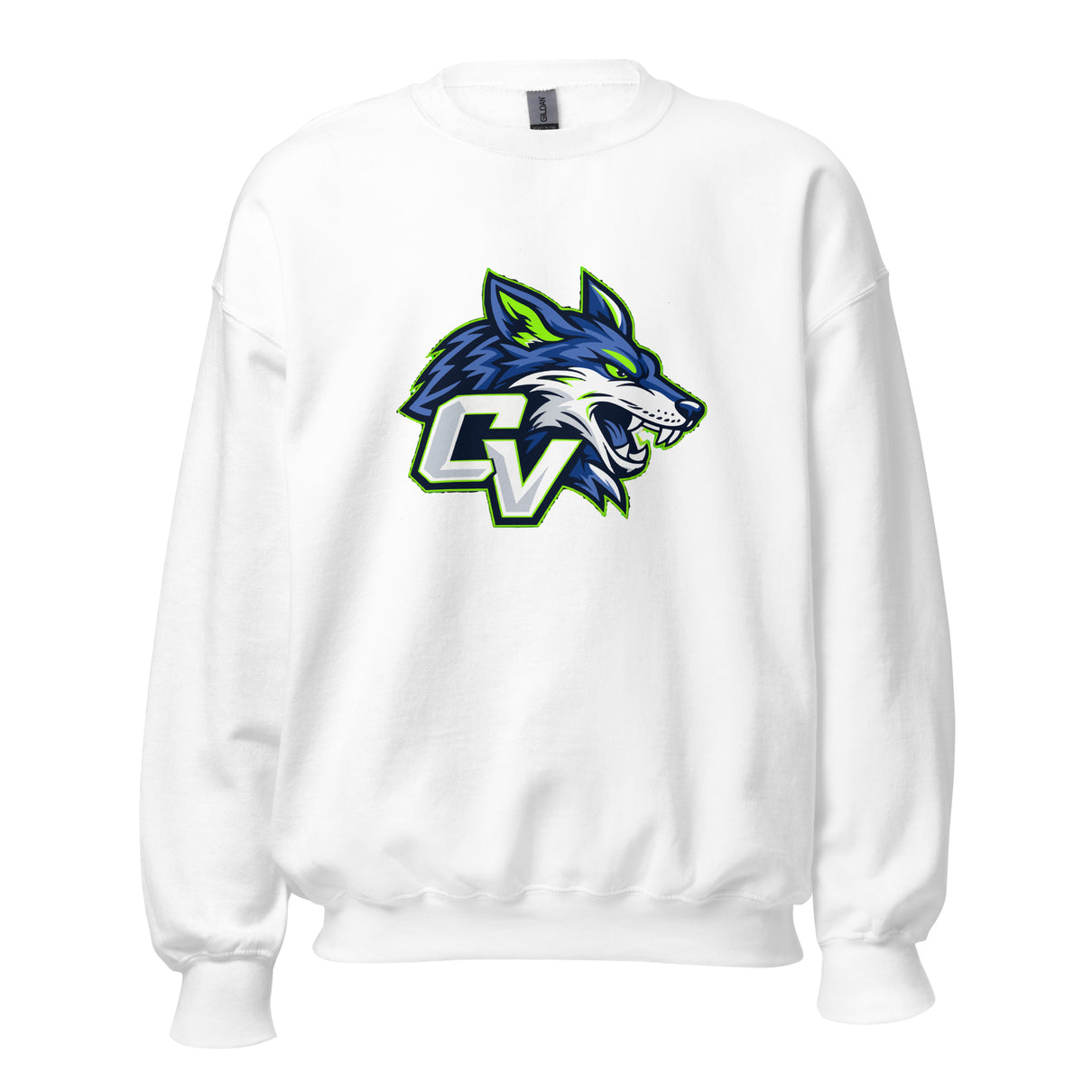 Classic | Sweatshirt | Cumberland Valley Coyotes Football | Crest Logo