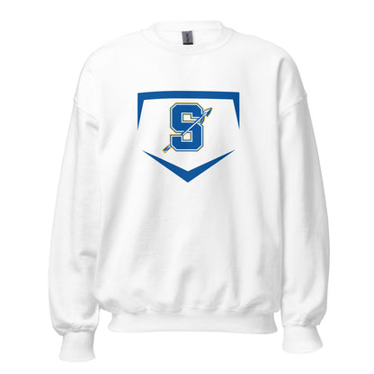 Classic | Sweatshirt | Senatobia Warriors Baseball | Valor Logo