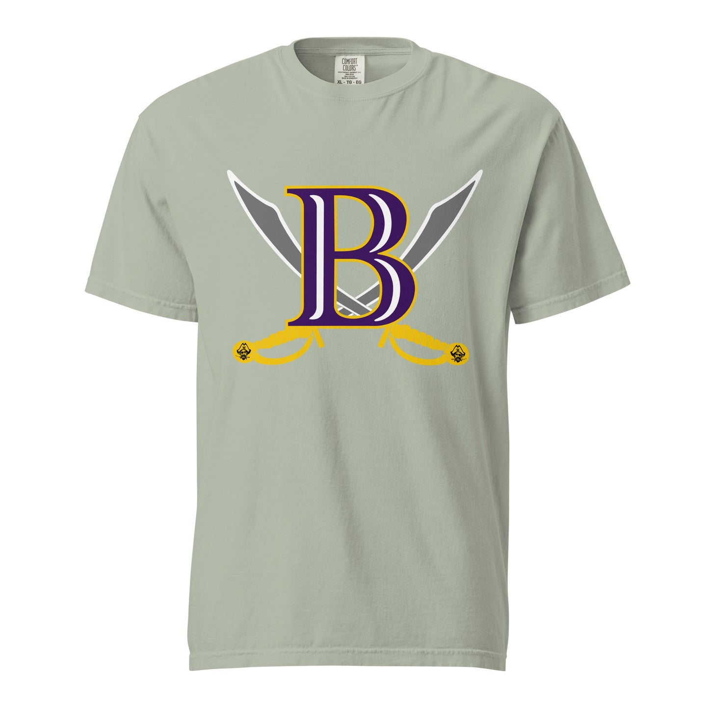 Signature | Comfort Colors T-Shirt | Belton Youth Football Pirates | Vanguard Logo