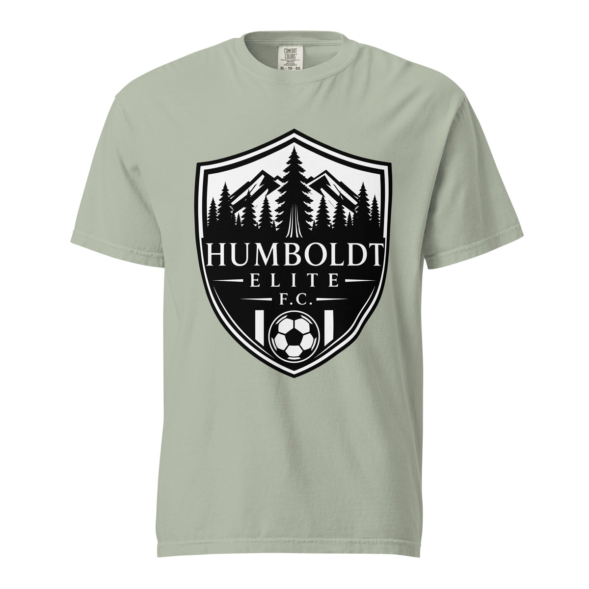 Signature | Comfort Colors T-Shirt | Humboldt Elite FC | Emblem Logo