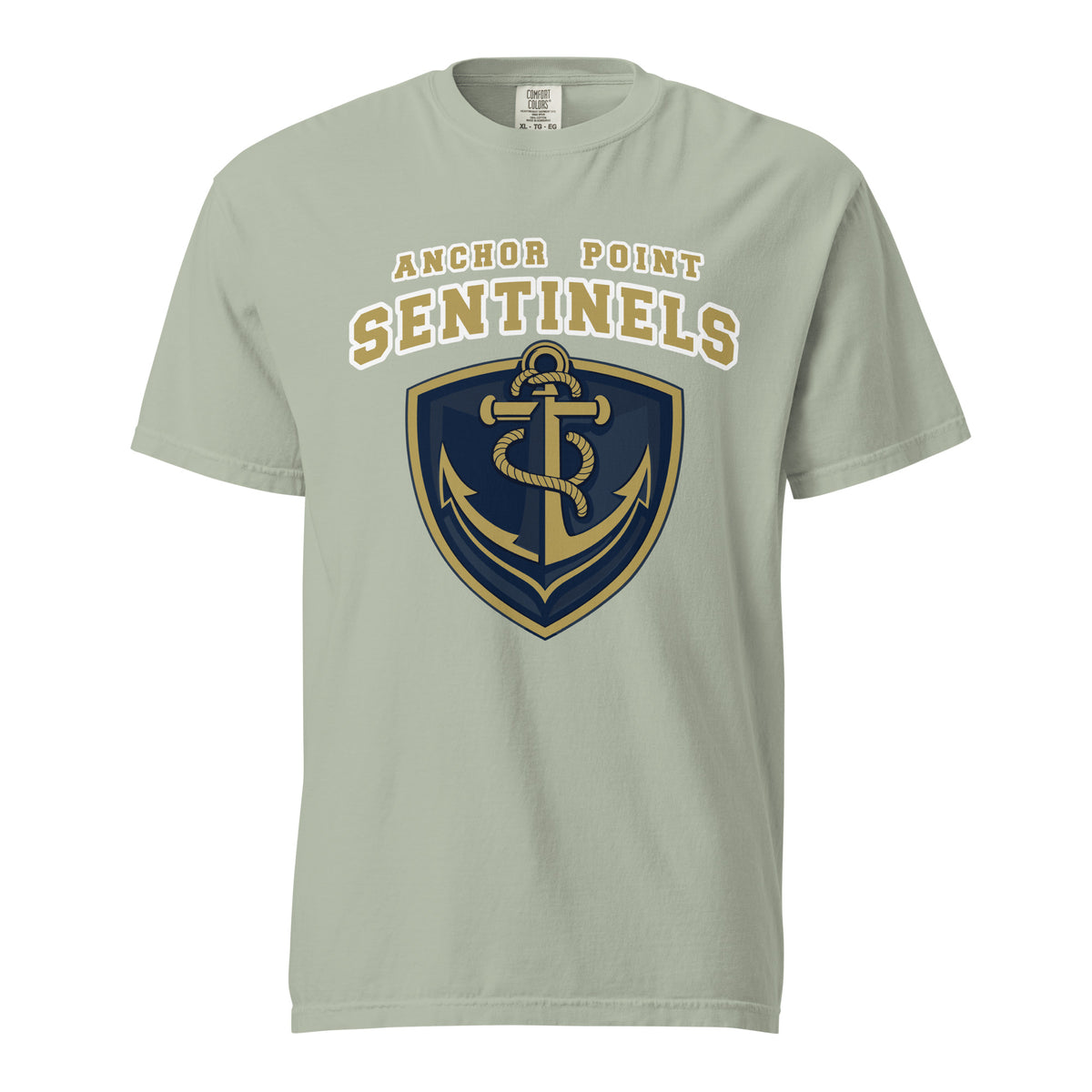 Signature | Comfort Colors T-Shirt | Anchor Point | Crest Logo