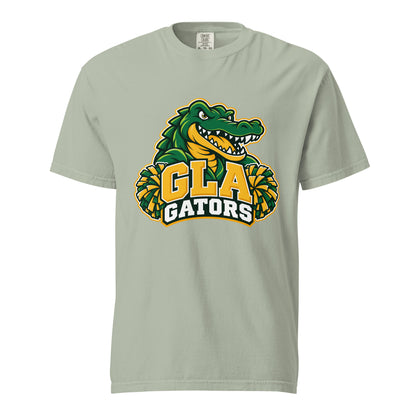 Signature | Comfort Colors T-Shirt | GLA Gators Cheer Team | Apex Gators Elite Logo