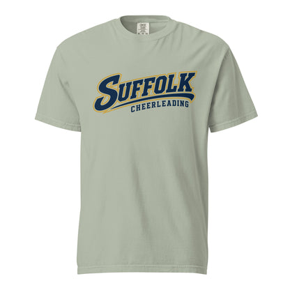 Signature | Comfort Colors T-Shirt | Suffolk University Cheerleading | Athletics Logo