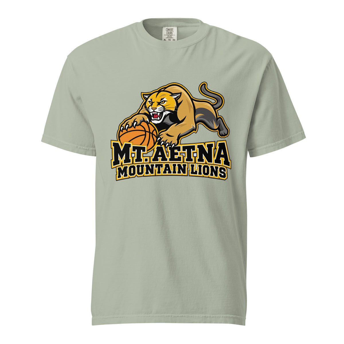 Signature | Comfort Colors T-Shirt | Mt. Aetna Adventist School | Crest Logo