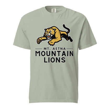 Signature | Comfort Colors T-Shirt | Mt. Aetna Adventist School | Emblem Logo